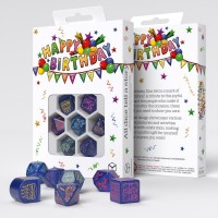 Happy Birthday Dice Set: Streamers (QRHPB01)