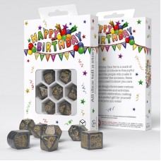 Happy Birthday Dice Set: Confetti (QRHPB03)