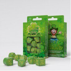 St. Patrick Modern Dice Set: Lucky Charm (QRSTP2F)