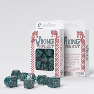 Viking Modern Dice Set: Mjolnir (QRVIK4S)