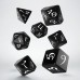 Classic RPG Black & white Dice Set (7) (QSCLE05)