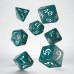 Classic RPG Stormy & white Dice Set (7) (QSCLE1A)