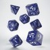 Classic RPG Cobalt & white Dice Set (7) (QSCLE85)