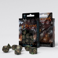Dragons Dice Set: Nephrite (QSDRA06)