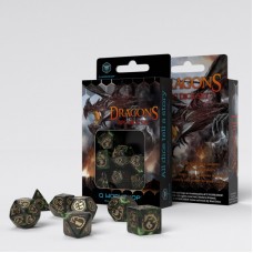 Dragons Dice Set: Nephrite (QSDRA06)