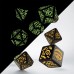 Halloween Pumpkin - Jack O’Lantern Dice Set (QSHAP4F)