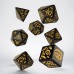 Halloween Pumpkin - Jack O’Lantern Dice Set (QSHAP4F)