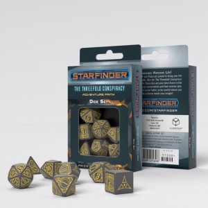 Starfinder Threefold Conspiracy Dice Set (7) (QSTAR3C)