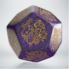 Treasure Generator Die: Shimmering Purple&Gold (Q12VTRG02) Treasure Generator Die: Shimmering Purple&Gold (Q12VTRG02)