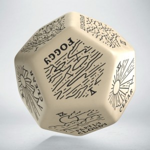 Weather Generator Die: Beige&Black (Q12VWTG01) Weather Generator Die: Beige&Black (Q12VWTG01)