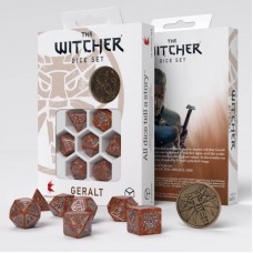 The Witcher Dice Set. Geralt  - The Monster Slayer (QSWGE3U)