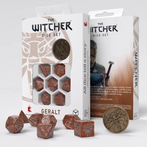 The Witcher Dice Set. Geralt  - The Monster Slayer (QSWGE3U)
