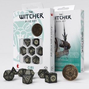 The Witcher Dice Set. Ciri - The Zireael (QSWCI4N)