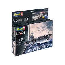 Model Set USS Enterprise CV-6 (RV65824) (scara: 1/1200)