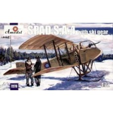 SPAD S.A.4 w/ski gears (HP7273) (scara: 1/72)