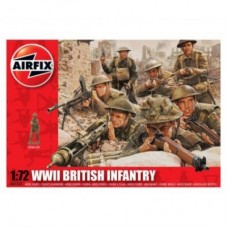 Set 48 soldati WWII Infanterie Britanica (AF01763) (scara: 1/72)