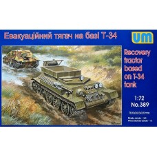 Recovery tractor based on T-34 Tank (HP389) (scara: 1/72)