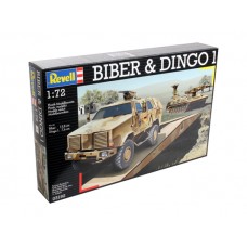 Tanc si Masina militara de teren BIBER & DINGO 1 (RV3192) (scara: 1/72)