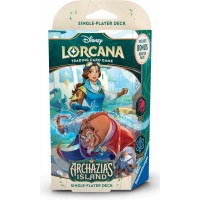 Disney Lorcana TCG: Archazia's Island Single-Player Starter Deck - Ruby & Sapphire (DL11098543)