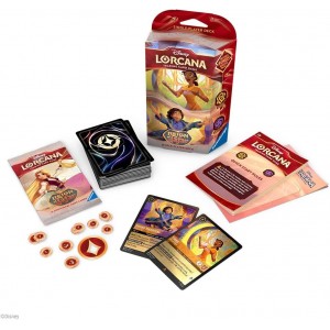 Disney Lorcana TCG: Reign of Jafar Single-Player Deck – Amber & Amethyst (DL11098544AA)