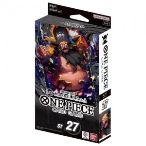 One Piece Card Game Starter Deck – BLACK Marshall.D.Teach (ST-27) (OP2794703)