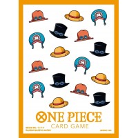 Bandai One Piece Card Game Official Card Sleeves 13 - All-over hat pattern (OP2835330)
