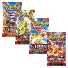 Pokemon Scarlet & Violet 3 Obsidian Flames Booster (PKM186-85374)