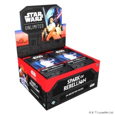  Star Wars: Unlimited - Spark of Rebellion Booster Box (SWH0102ENBOX)