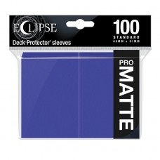 UP - Eclipse Matte Standard Sleeves - Royal Purple (100 sleeves) (UP15622)