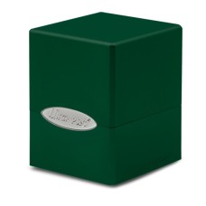 Hi-Gloss Emerald Green Satin Cube (UP15854)