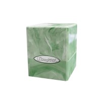 Marble Satin Cube - Lime Green / White (UP16352)