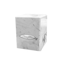 Marble Satin Cube - White / Black (UP16353)