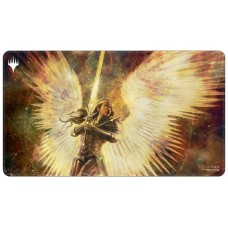 March of the Machine Aftermath Deification White Stitched Standard Gaming Playmat for MTG (UP38006)