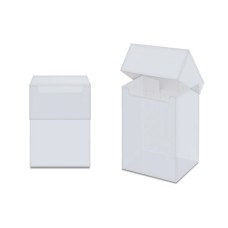 Solid Color Deck Box - Clear (UP81454)