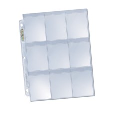  Platinum Series 9-Pocket Secure Pages for Standard Size Cards (UP84732)