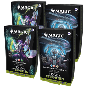 MTG - Edge of Eternities Commander Deck Display (4 Decks) (D44500001)