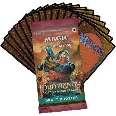 Magic: The Gathering The Lord of The Rings: Tales of Middle-Earth Draft Booster (D15190001)